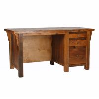 Stony Brooke Rustic Reclaimed 3 Drawer Desk
