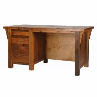 Stony Brooke Rustic Reclaimed 3 Drawer Desk