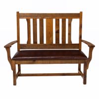 Stony Brooke Rustic Reclaimed 4' Bench