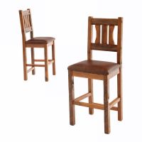 Stony Brooke Rustic Reclaimed Bar Stool