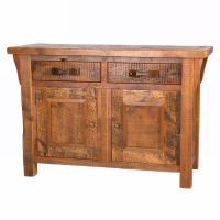 Stony Brooke Rustic Reclaimed Duo Door & Drawer Sideboard
