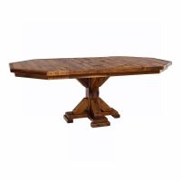 Stony Brooke Rustic Reclaimed Octagon Extension Dining Table