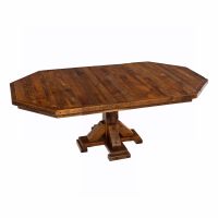 Stony Brooke Rustic Reclaimed Octagon Extension Dining Table