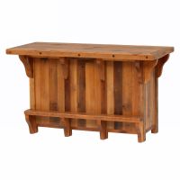 Stony Brooke Rustic Reclaimed Three Panel Bar