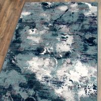Stormy Rug - Blue Mist