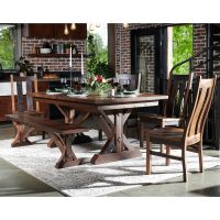 Stretford Reclaimed Dining Collection - Clear Finish
