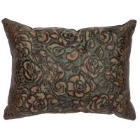 Sundance Gardens Embossed Leather Rectangle Decor Pillow