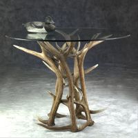 Elk Antler Breakfast Table