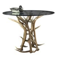 Elk Antler Breakfast Table