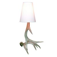 Two Antler Table Lamp
