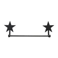 Wrought Iron Star Towel Bar