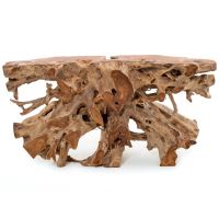 Teak Root Console Table