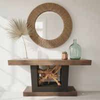 Natural Teak Root Sofa Table Accent Furniture