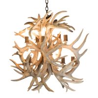 The Fireball Antler Chandelier