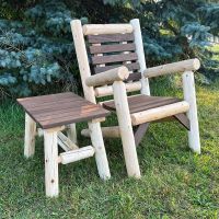 ThermaFusion Outdoor Cedar Lounge Chair