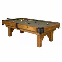 Timber Lodge Barnwood Pool Table