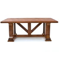 Timber Frame Farmhouse Dining Table