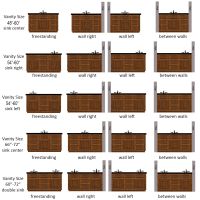 Vanity Layouts for 48-72