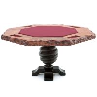 Totally Twisted Redwood Game Table