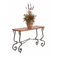 Tuscany Hammered Copper Sofa Table