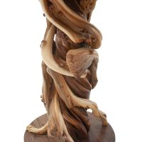Twisted Trails Rustic Juniper & Black Walnut Pub Table