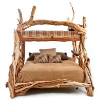 Unique Juniper Log Bunk Bed