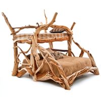 Unique Juniper Log Bunk Bed
