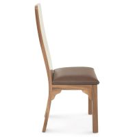 Contemporary Solid Wood Upholstered Dining Chair