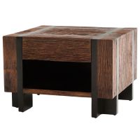 Urban Rustic 1 Drawer Reclaimed Nightstand