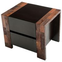 Urban Rustic 2 Drawer End Table