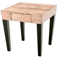 Urban Rustic Contemporary End Table
