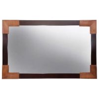 Urban Rustic Mahogany Mirror