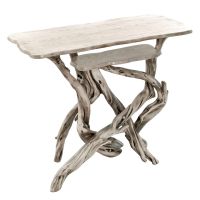 Urban Rustic Natural Wood Standing Desk