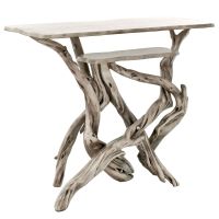 Urban Rustic Natural Wood Standing Desk