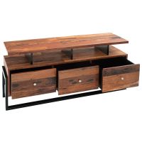 Urban Rustic Salvaged TV Stand - Smooth Reclaimed Wood