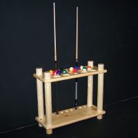 Log cue rack