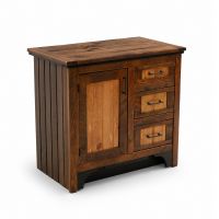 Reclaimed Wood Vanity