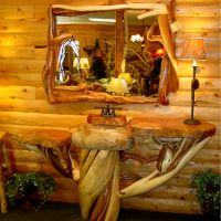 Solid Wood Pedestal Vanity
