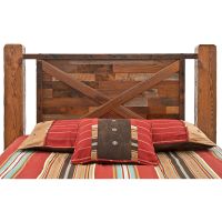 Barn Wood Bed in Vintage Colors