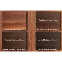 Black Walnut Finish Options