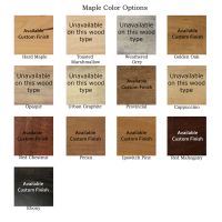 Maple Finish Options