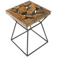 Urban Organic Chic Teak Side Table