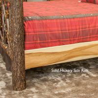 Solid Hickory Side Rails