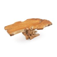 Natural Teak Wood Coffee Table
