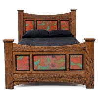 Copper Mesa Triple Copper Panel Bed