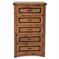 Copper Mesa 5 Drawer Chest