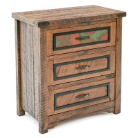 Copper Mesa 3 Drawer Chest