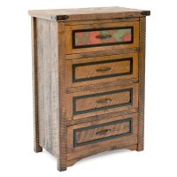 Copper Mesa 4 Drawer Chest