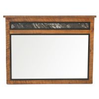 Black Granite Mirror