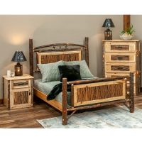 Poplar Grove Hickory Log Bedroom Collection